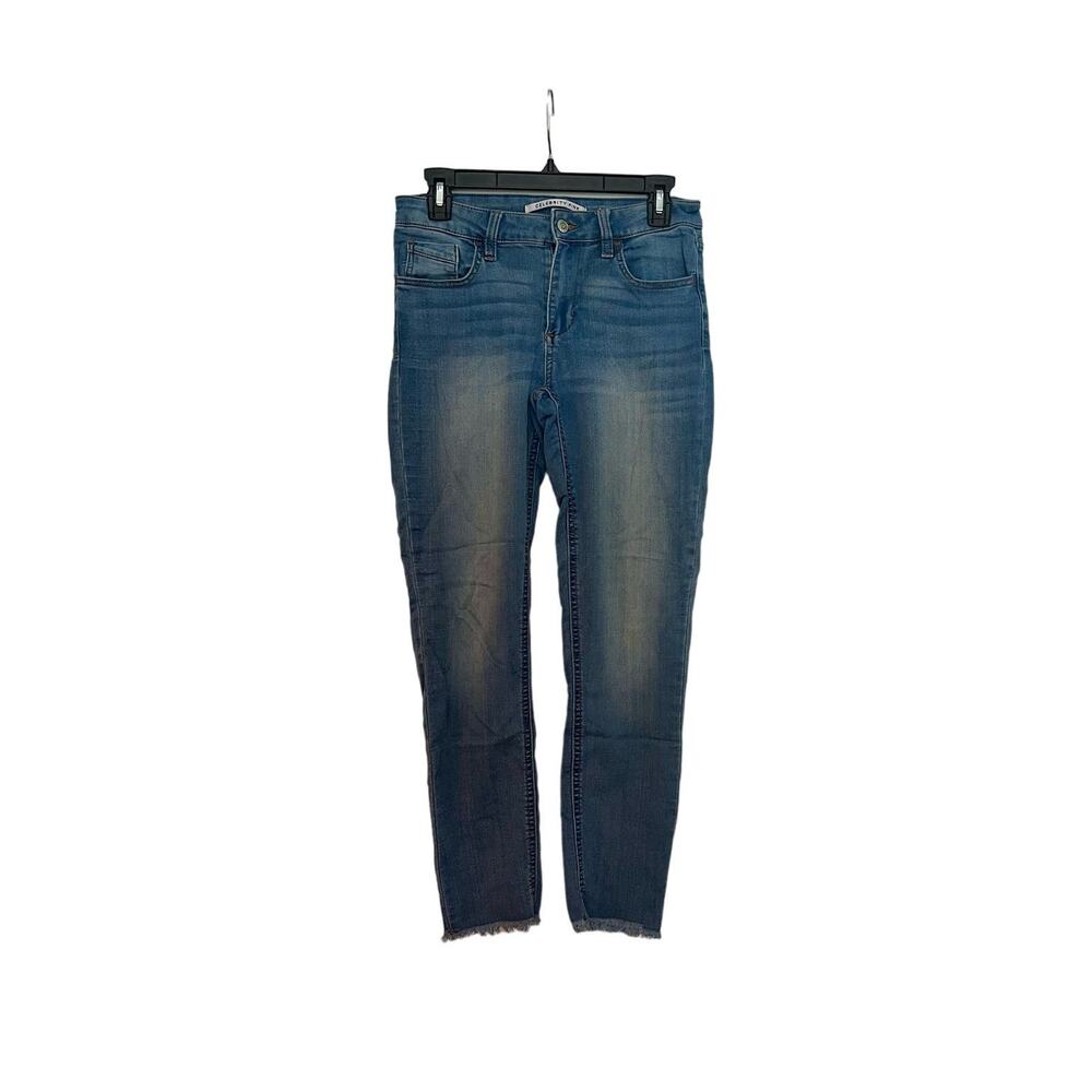 Women's Celebrity Pink High Rise Ankle Skinny Jeans with Pockets Size 5